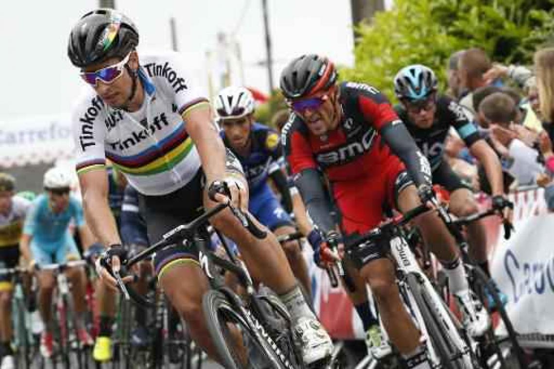 Tour - Sagan wist niet dat hij won
