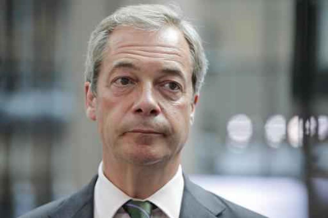 Nigel Farage stapt op als UKIP-leider