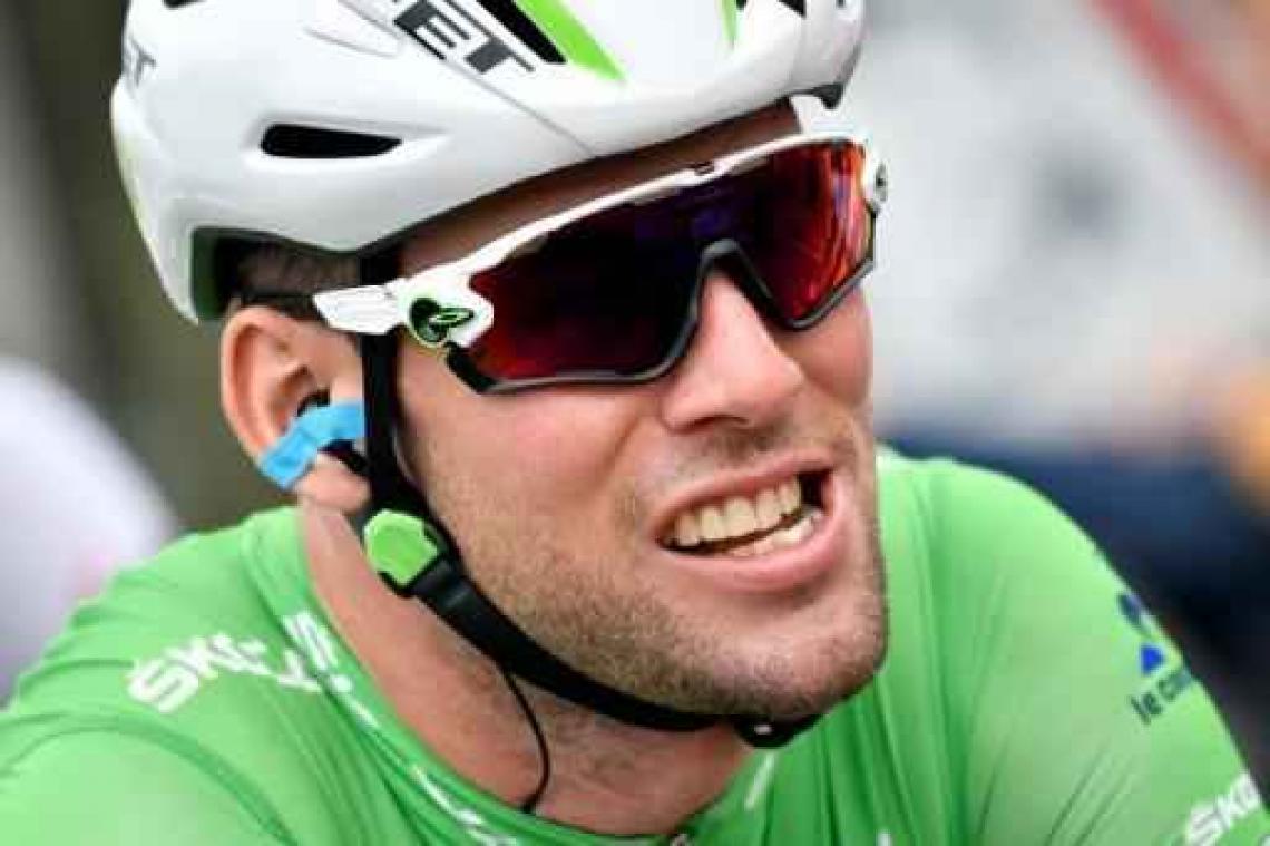 Mark Cavendish boekt tweede ritzege in de Tour, Edward Theuns opnieuw vijfde