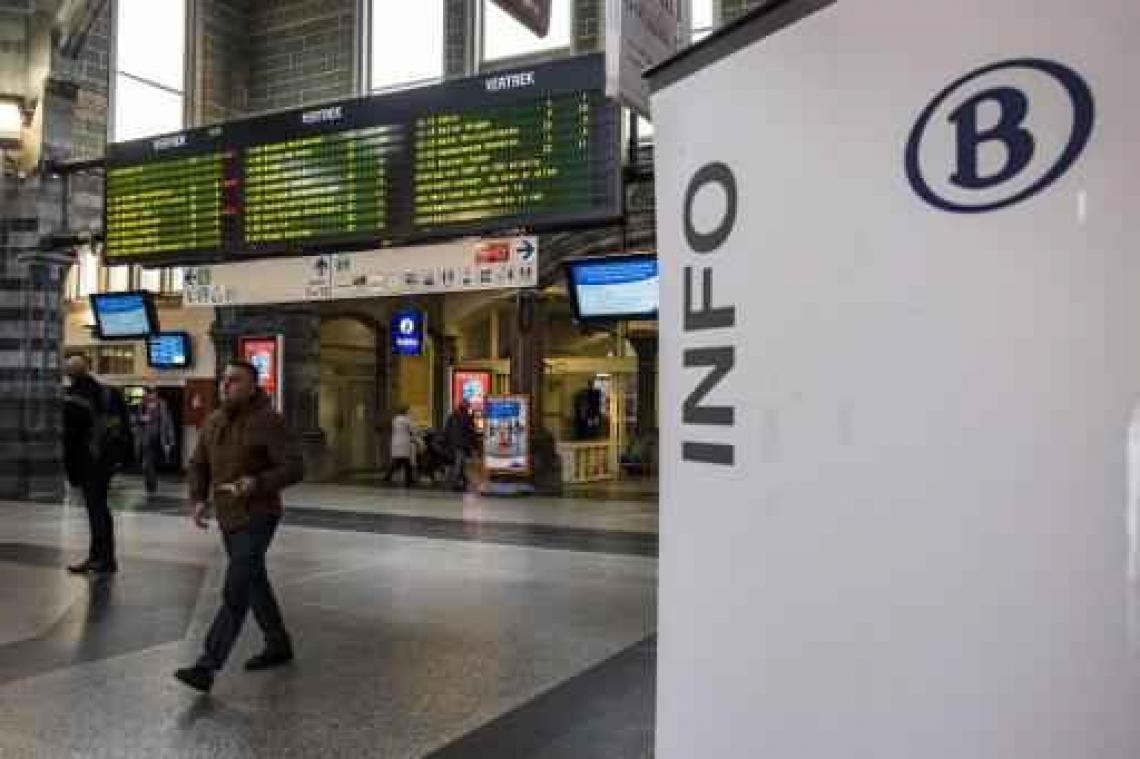 Cijfers bevestigen grote verschillen tussen deelname spoorstaking Nederlandstaligen en Franstaligen