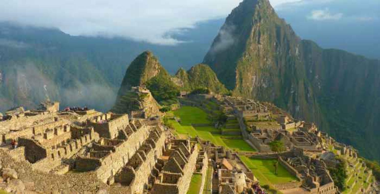Tekening die wijst op cultuur voor Inca's ontdekt in Machu Picchu