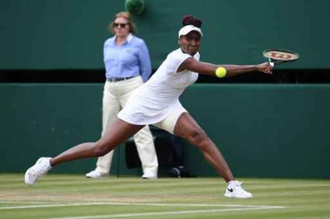 Venus Williams behoudt uitzicht op zesde titel op Wimbledon