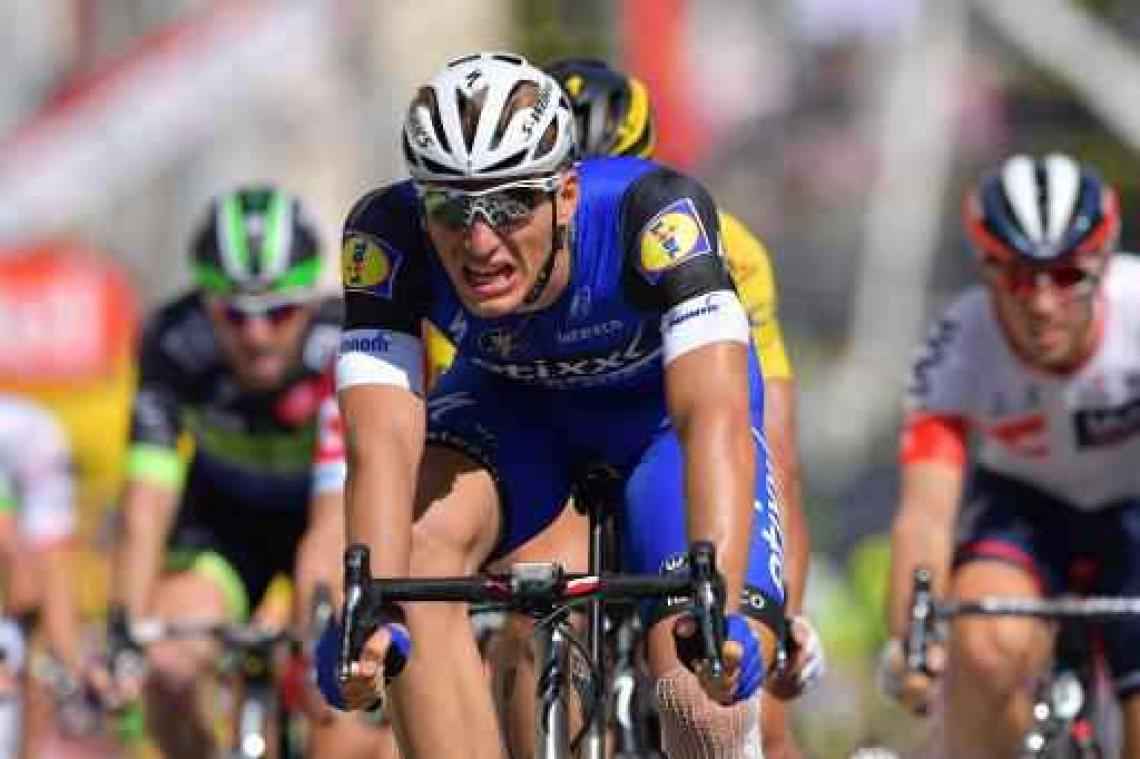 Marcel Kittel heeft ritzege in de Tour beet