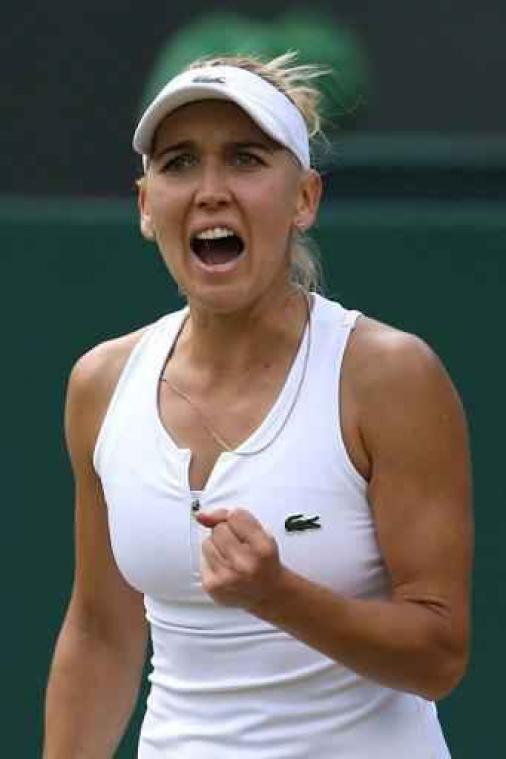 Elena Vesnina vervolledigt halve finales