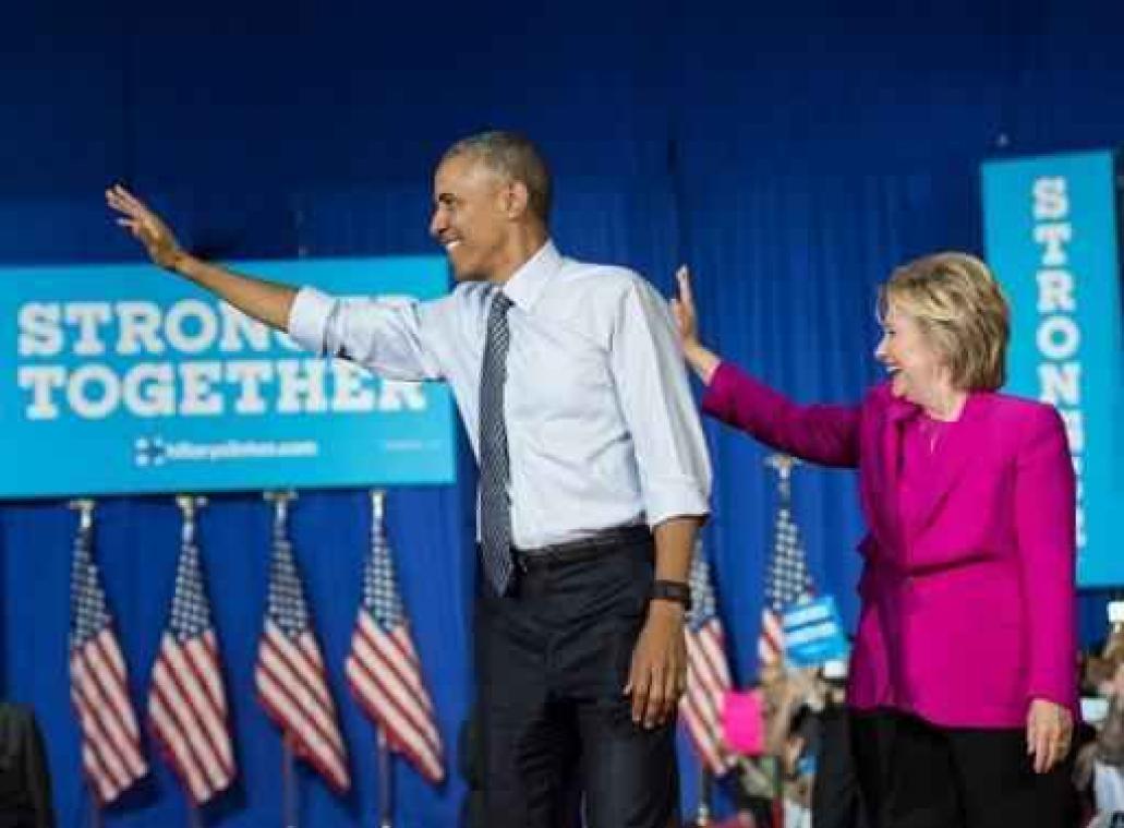 Race Witte Huis - "Ik geloof in Hillary Clinton"