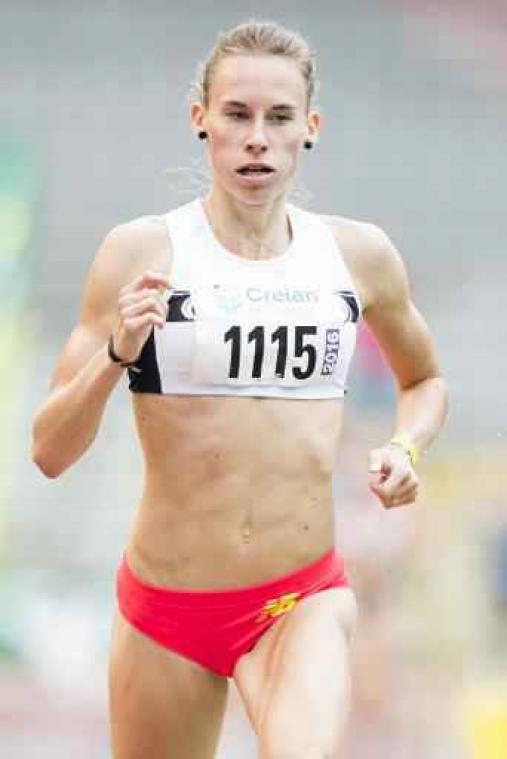 Renée Eykens plaatst zich voor halve finales 800m