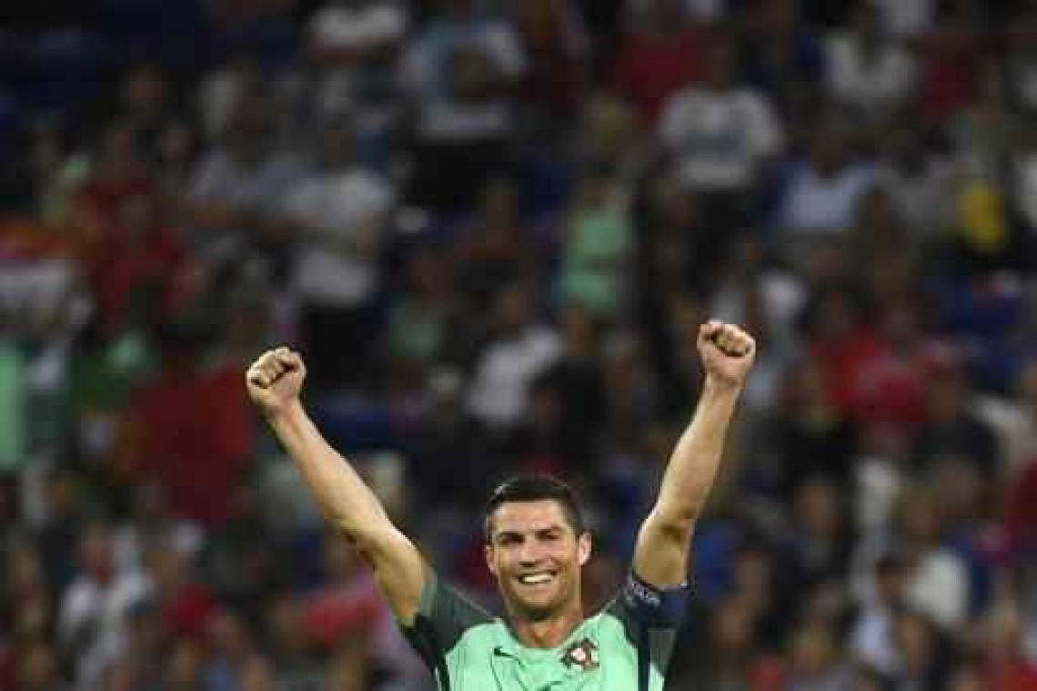 EK 2016 - Cristiano Ronaldo is Man van de Match in Portugal-Wales