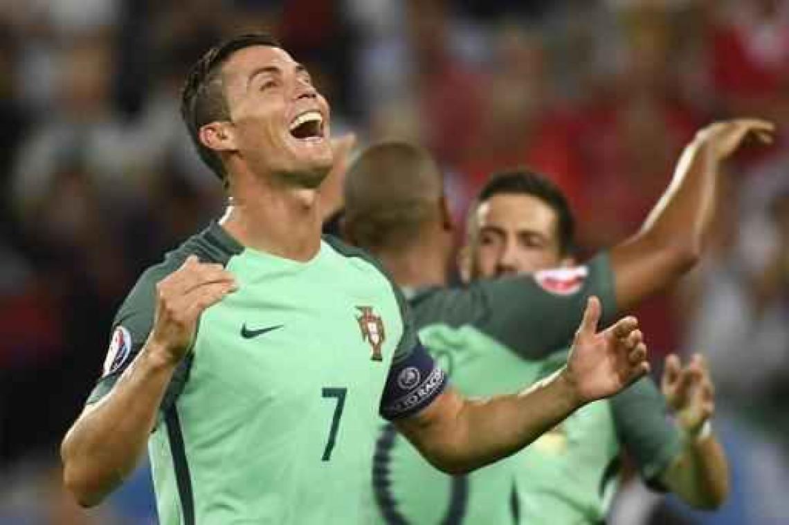 EK 2016 - Cristiano Ronaldo: "Hoop zondag van vreugde te huilen"
