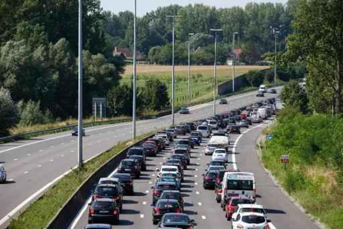 Hinder verwacht door heraanleg E40 richting Gent vanaf 8 juli
