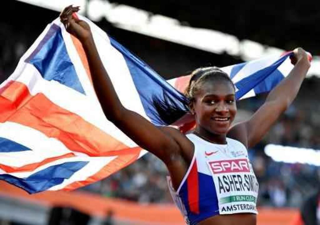 Britse Asher-Smith pakt goud op 200 meter tijdens EK atletiek