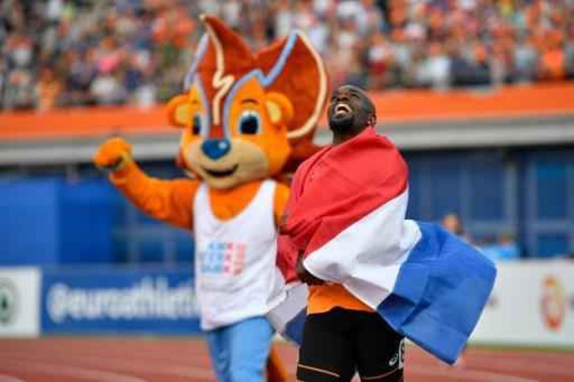 Churandy Martina verovert goud voor eigen publiek op EK atletiek