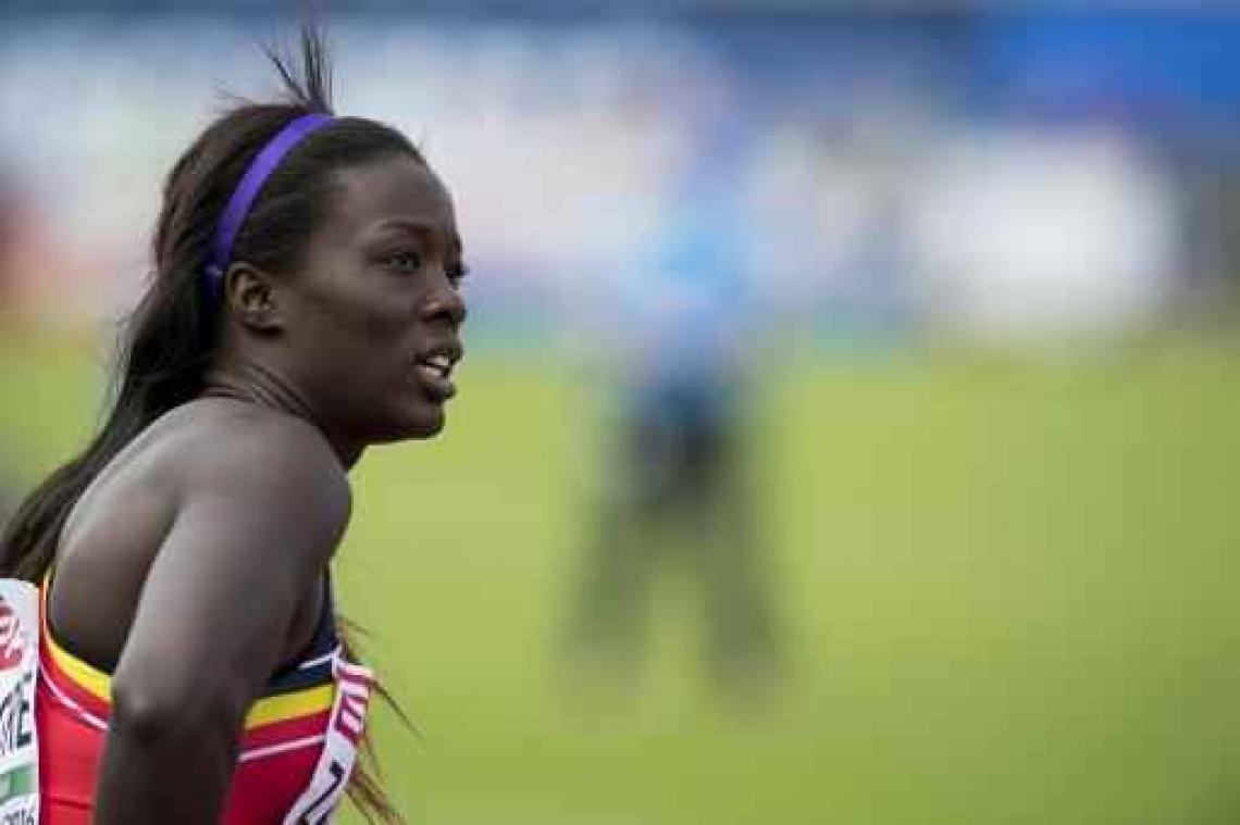 EK atletiek - Anne Zagré ontgoocheld met vijfde plaats in finale 100m horden