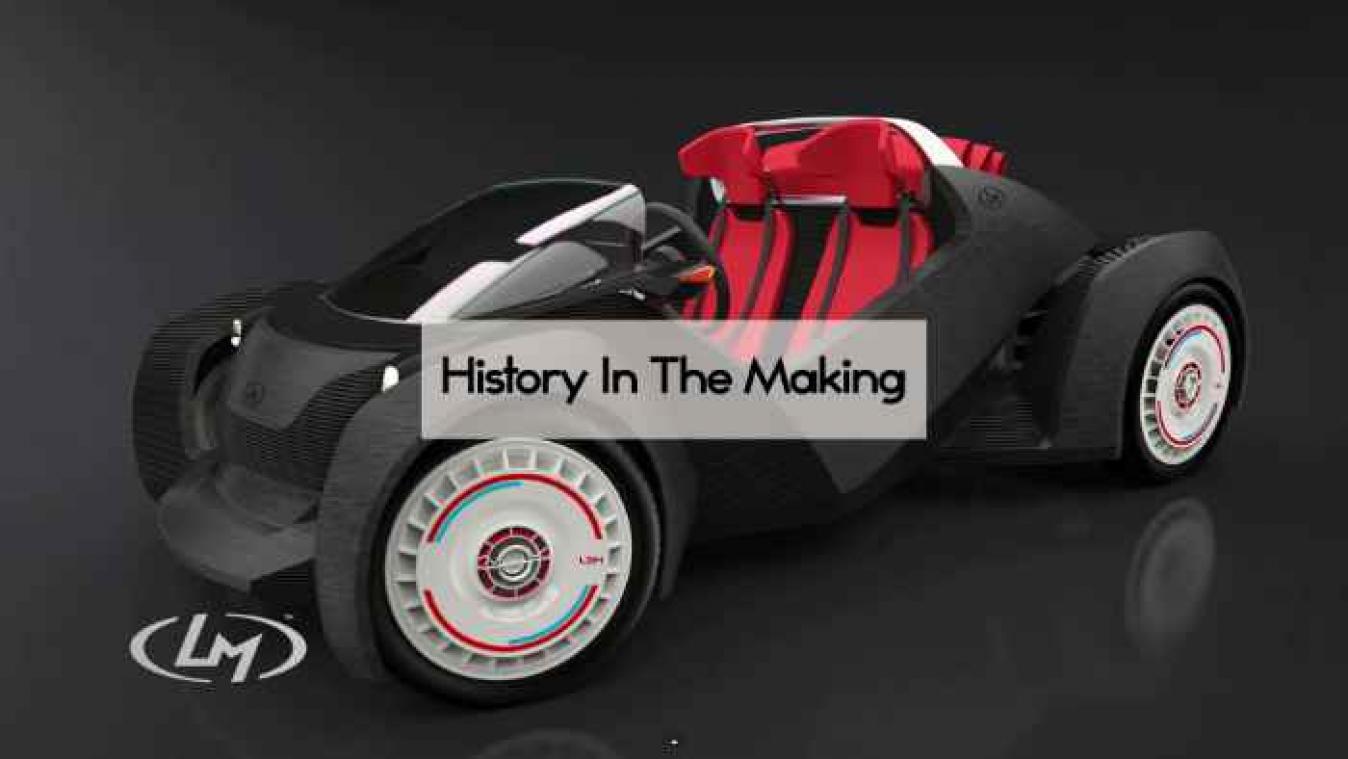 3D-printers kunnen nu zelfs auto's printen