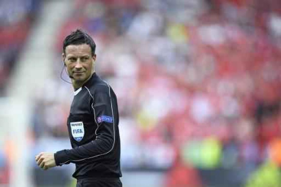 Mark Clattenburg fluit EK-finale Portugal-Frankrijk
