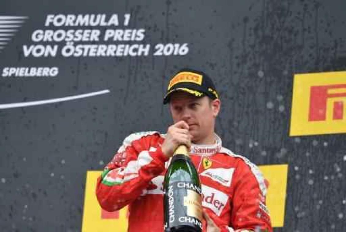 Kimi Räikkönen verlengt contract bij Ferrari