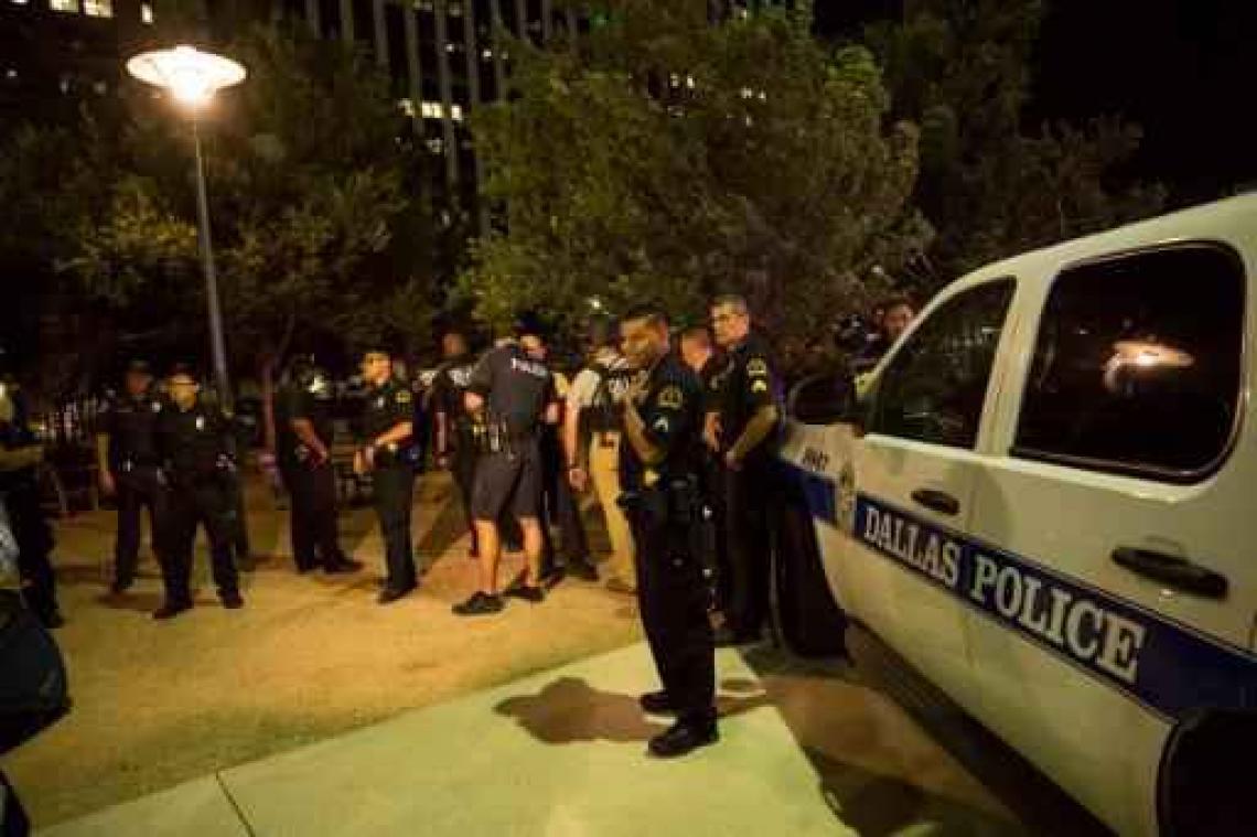 Verdachte van schietpartij in Dallas wilde "blanke agenten" doden