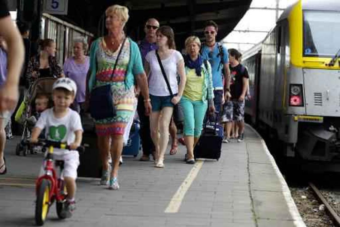 NMBS legt dit weekend extra treinen in naar kust