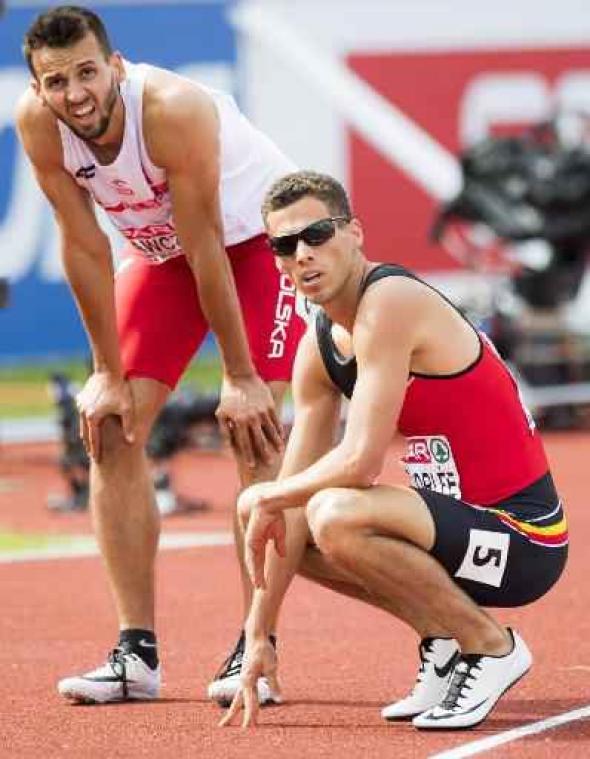 Kevin Borlée eindigt op vierde plaats in finale 400m