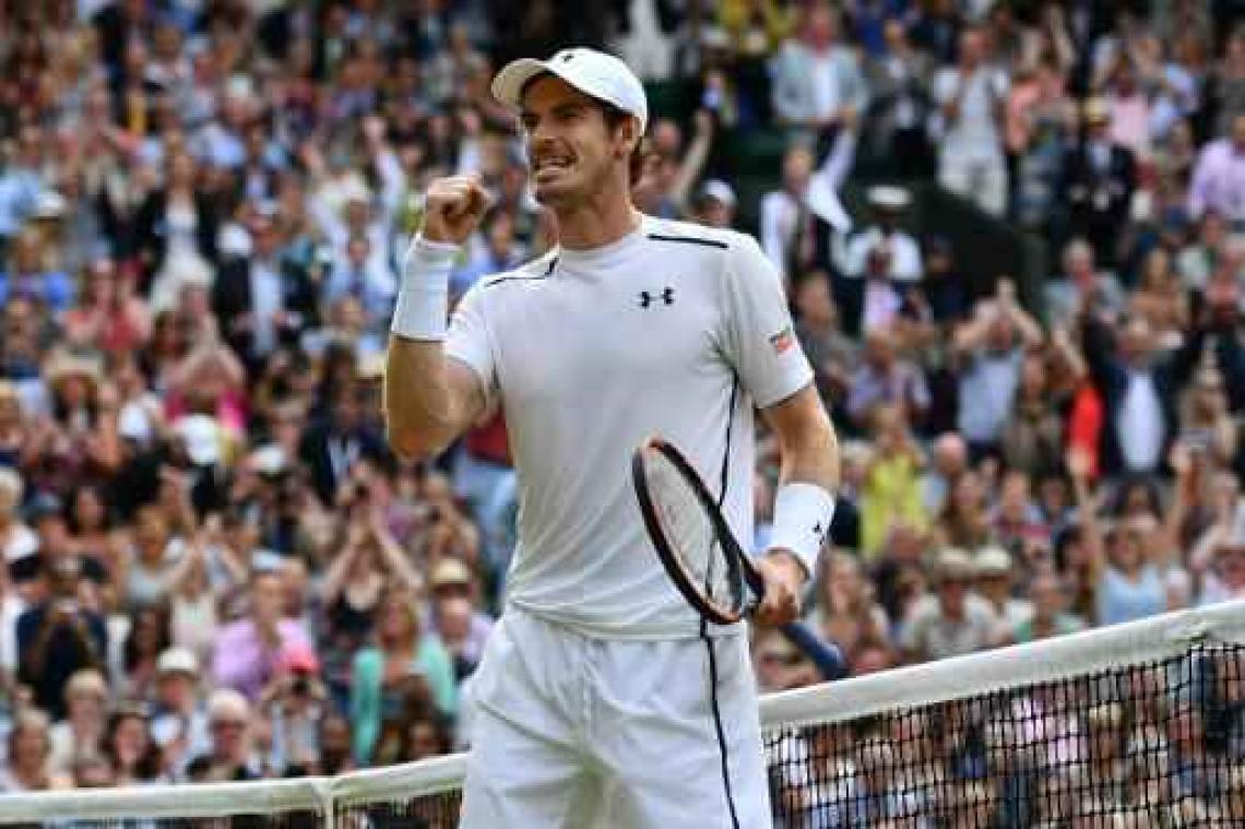 Andy Murray gaat zondag voor tweede Wimbledontitel