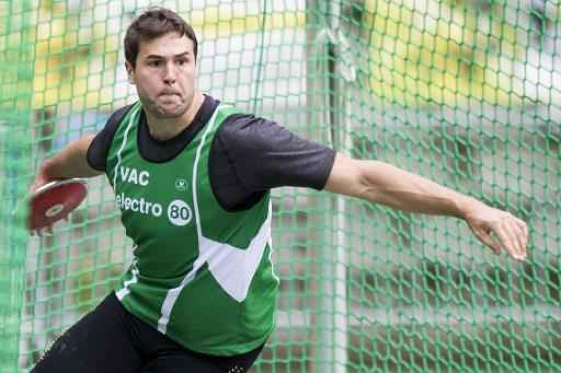 EK atletiek - Belgian Tornados en discuswerper Milanov zijn dit weekend Belgische medaillehoop