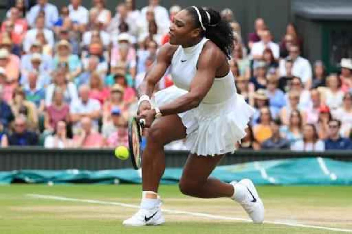 Serena Williams wint zevende Wimbledon en 22e grandslam