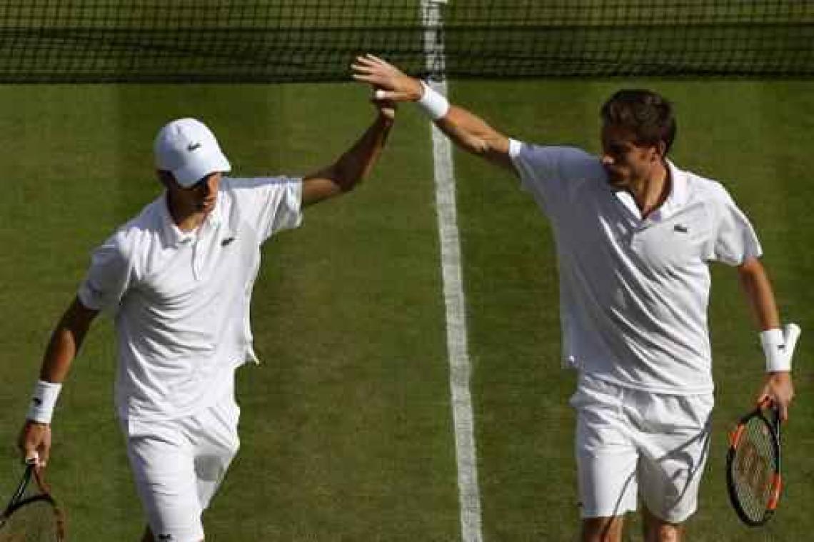Wimbledon - Franse topreekshoofden Herbert en Mahut winnen mannen dubbelspel