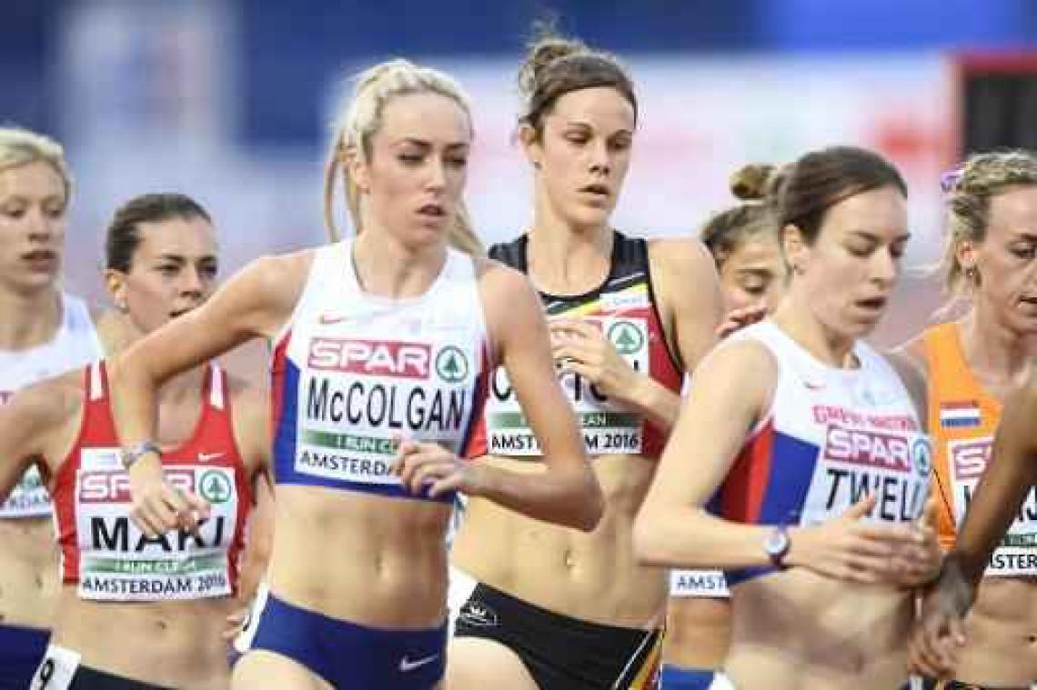 EK atletiek - Louise Carton wordt zevende in finale 5.000 meter