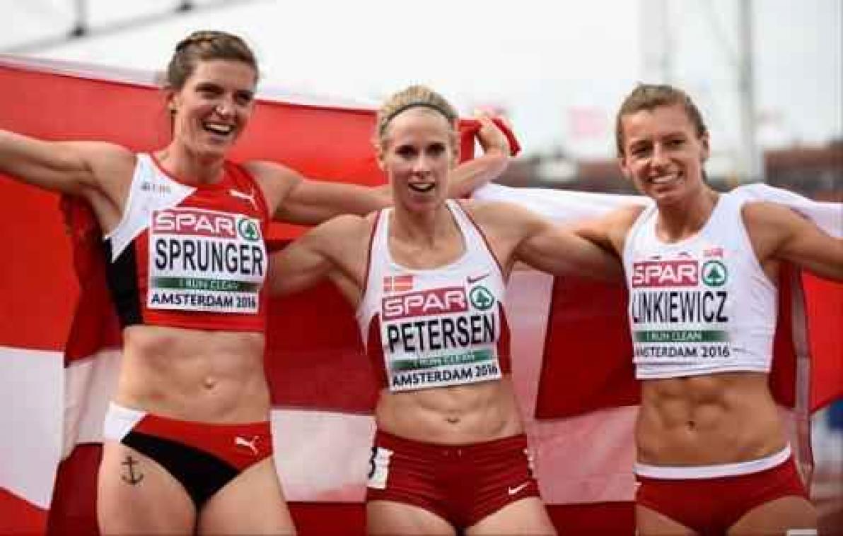 EK atletiek - Deense Petersen verovert goud op 400m horden, titel voor Nederlandse vrouwen 4x100m