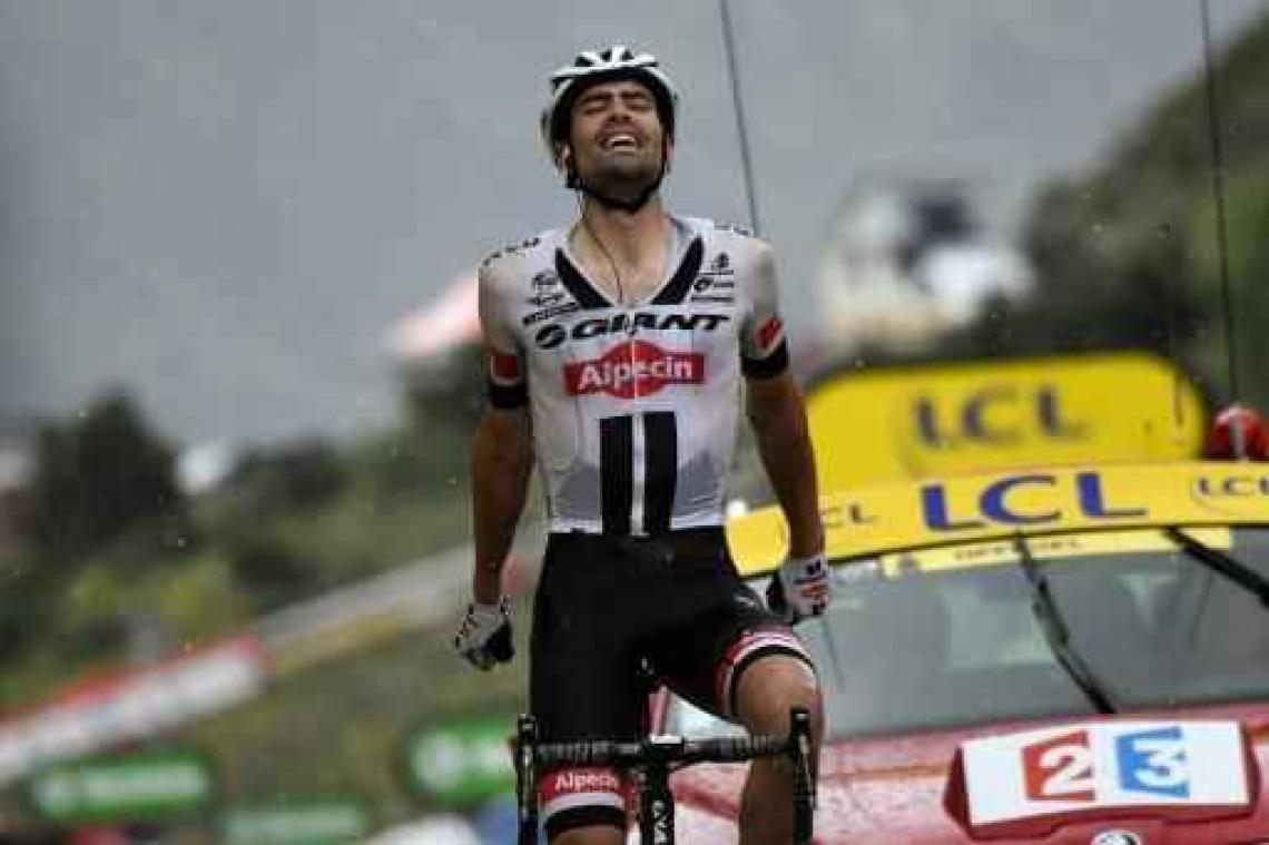Tour - Tom Dumoulin triomfeert in Pyreneeën