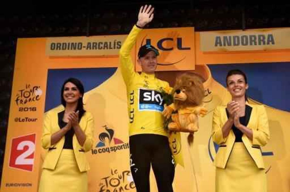 Tour - Chris Froome gaat met vertrouwen rustdag in