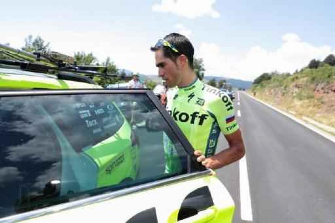 Tour - Albert Contador: 'Ik kon niet verder"