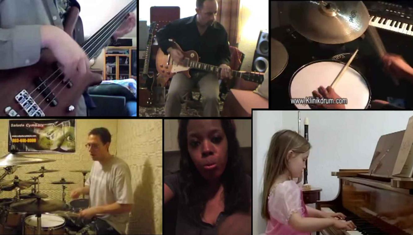 23 muzikanten op Youtube vormen één prachtig lied