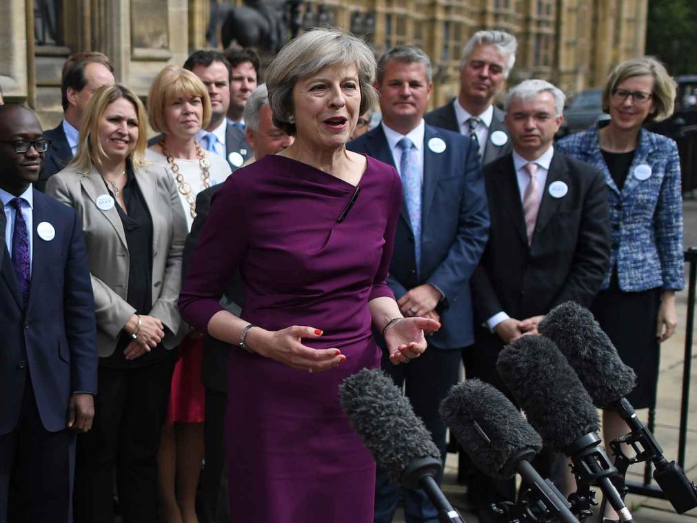 Theresa May wordt nieuwe Britse premier