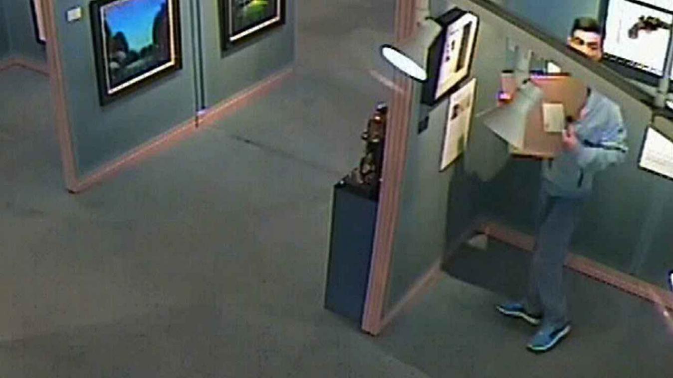 Dit moet de slechtste kunstdief aller tijden zijn