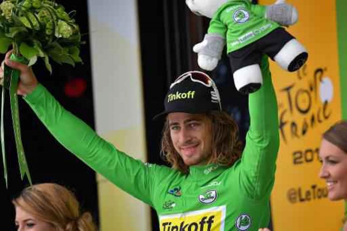 Peter Sagan kan leven met tweede plaats