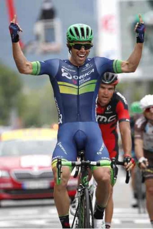 Michael Matthews wint de snelste etappe in deze Ronde van Frankrijk