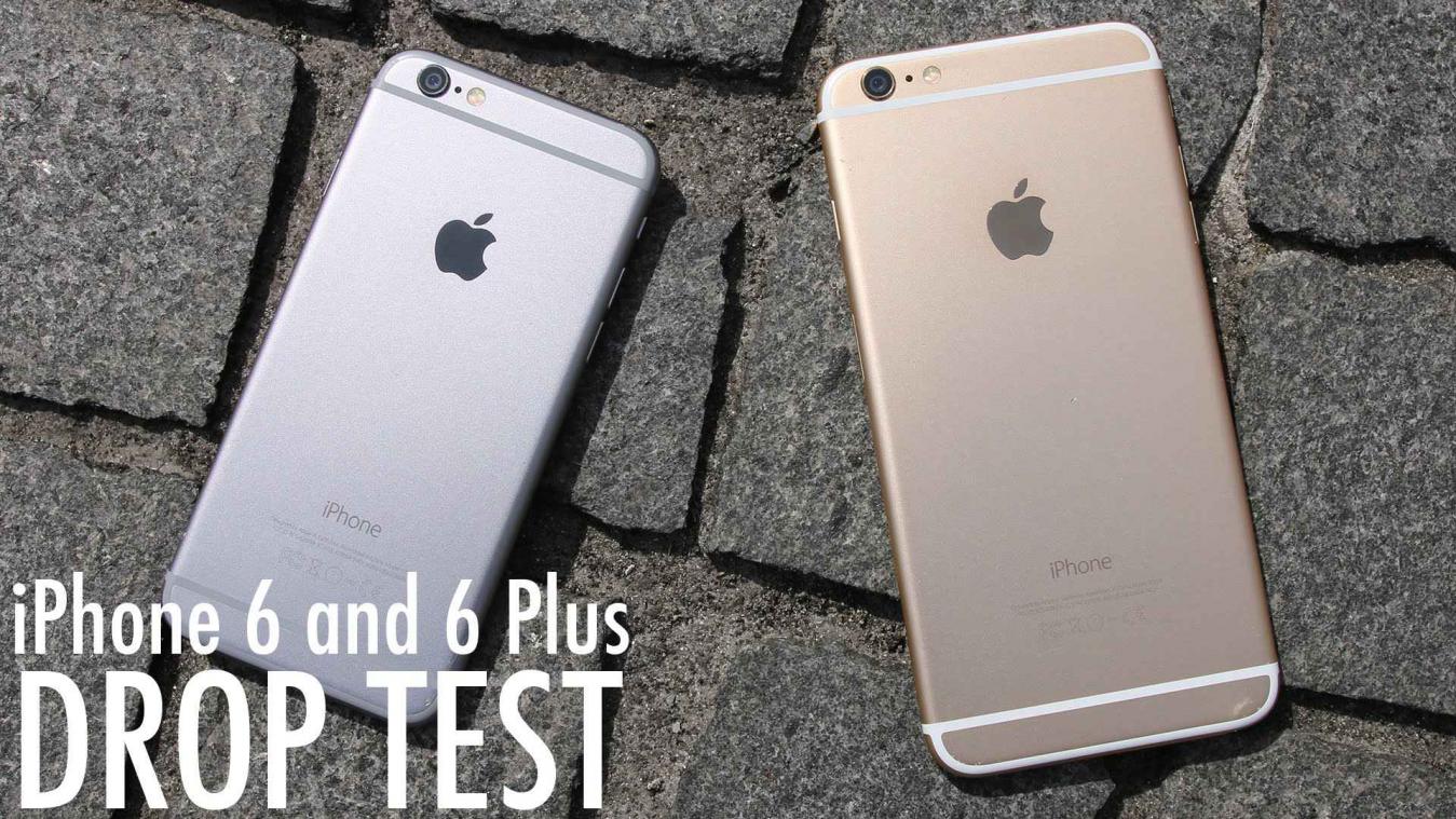 Hoe sterk zijn de iPhone 6 en 6 plus als je ze laat vallen?