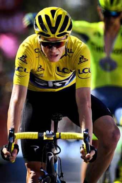 Cris Froome laat geen enkele kans onbenut