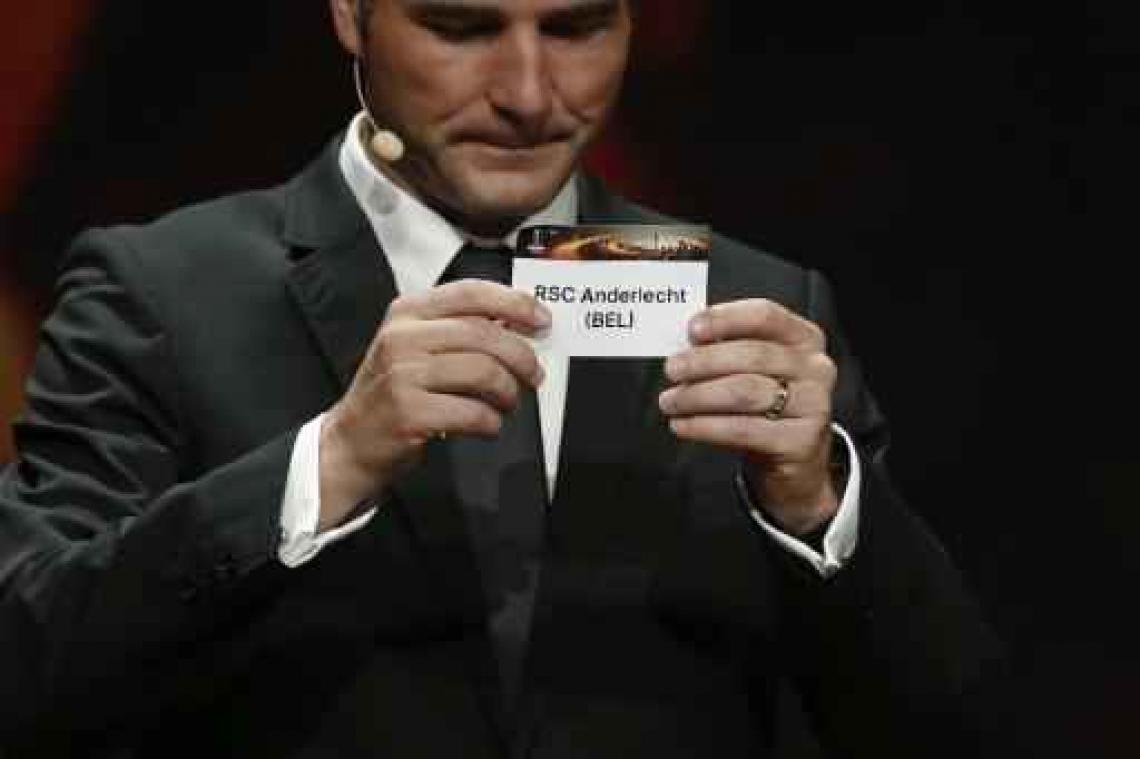 Anderlecht kent morgen tegenstander in derde kwalificatieronde Champions League