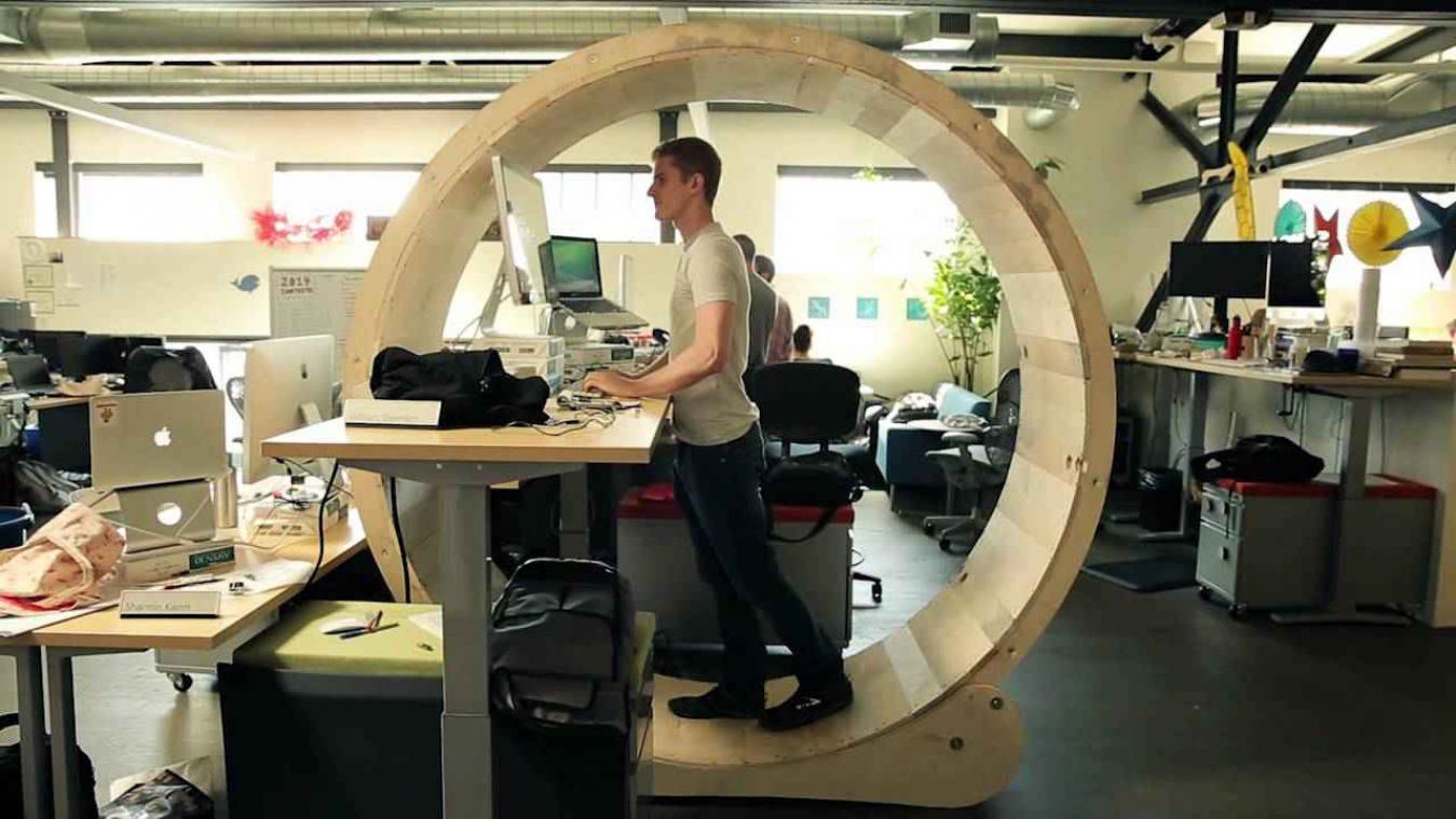 Werk eens als een hamster 