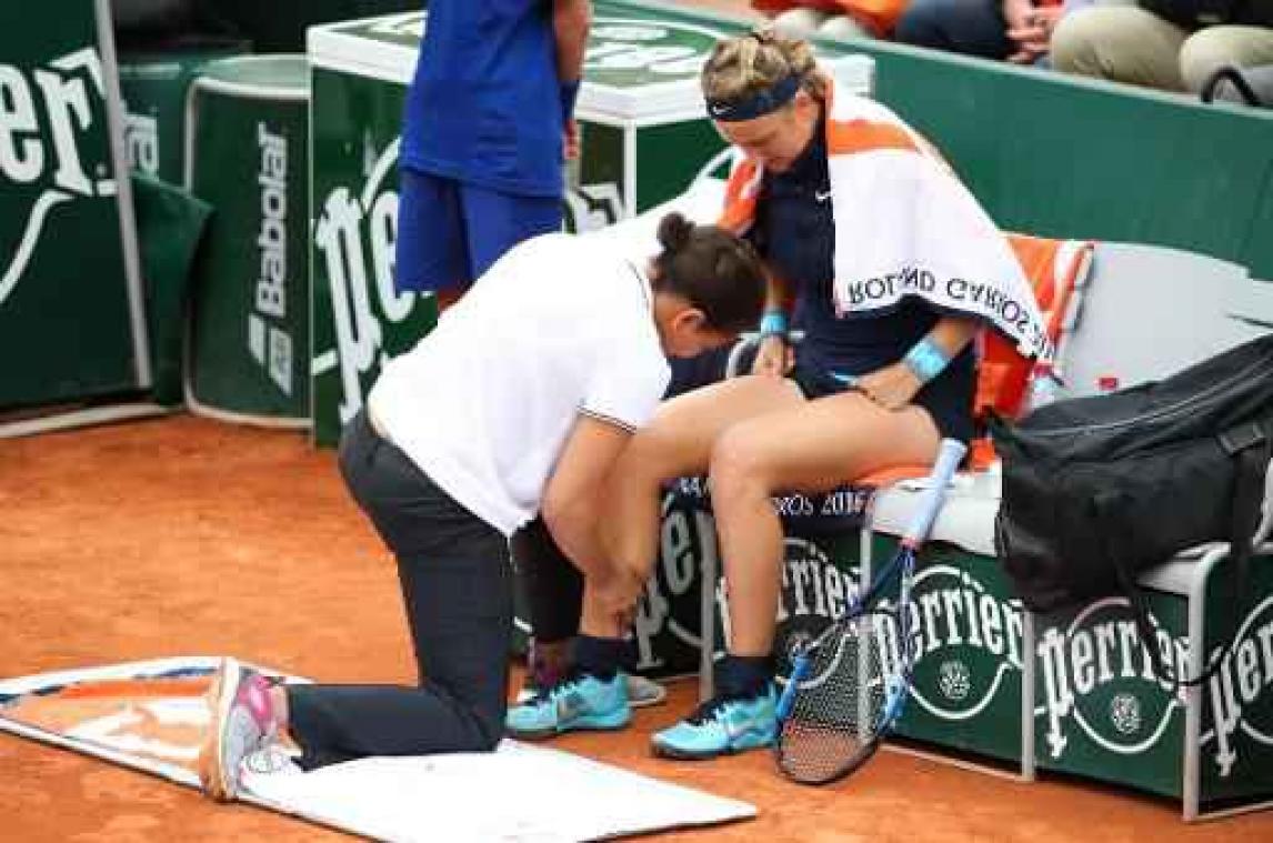 Zwangere Victoria Azarenka zet carrière op pauze