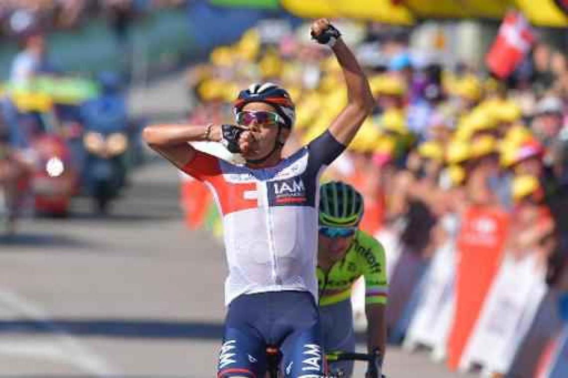 Tour - Jarlinson Pantano klopt nieuwe bergkoning Rafal Majka in spurtje met twee