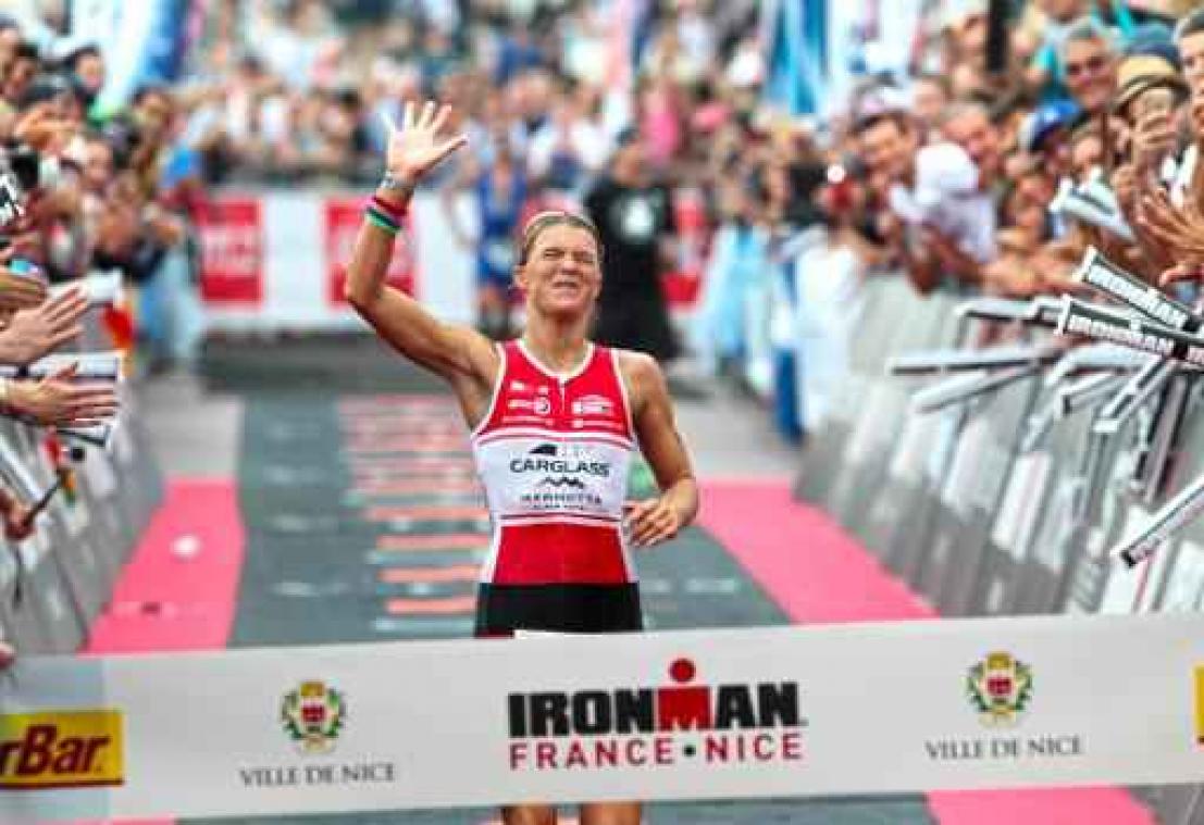 Tine Deckers mag naar Hawaï na tweede plaats in Ironman VK