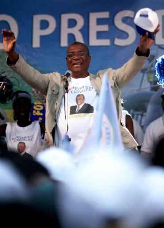 Presidentsverkiezing Sao Tome: overwinning voor kandidaat regeringspartij