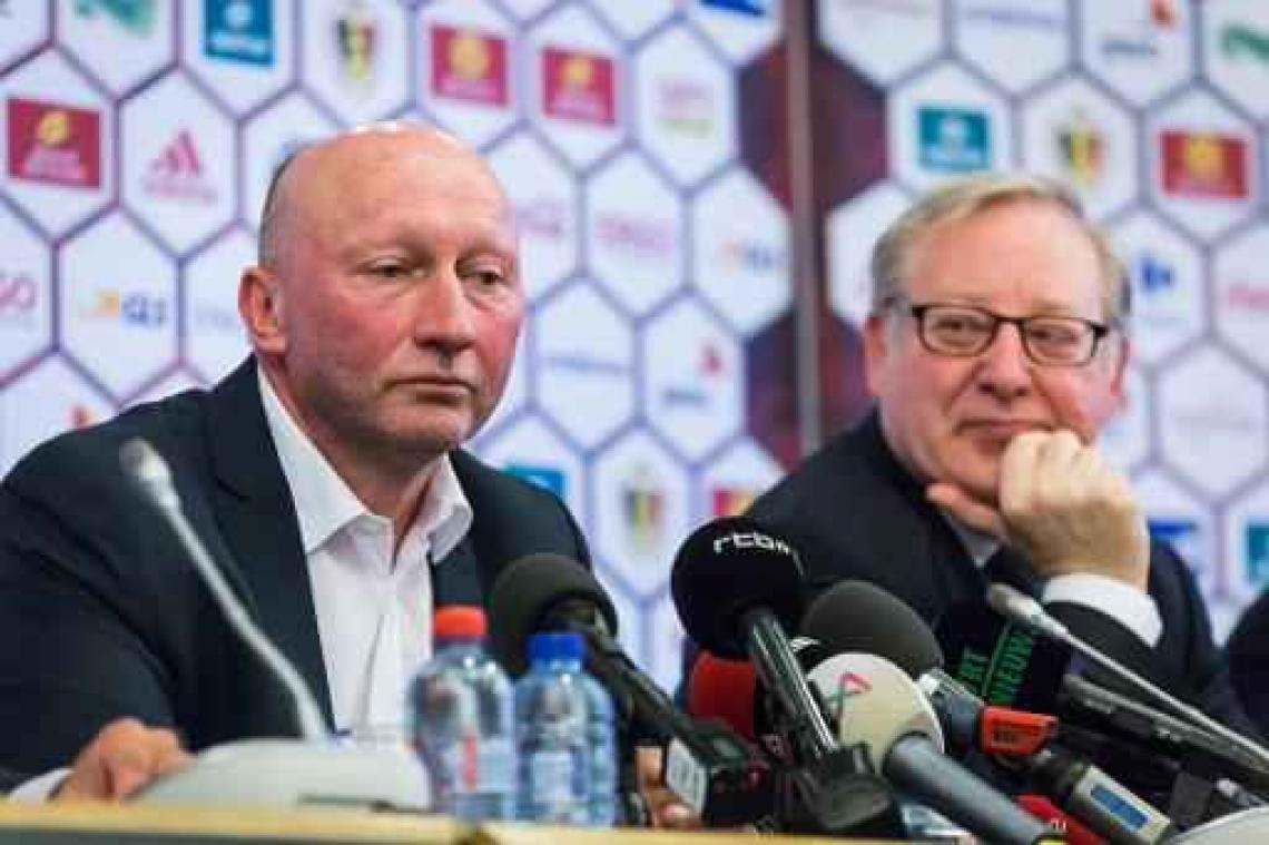 Belgische voetbalbond verspreidt vacature voor nieuwe bondscoach