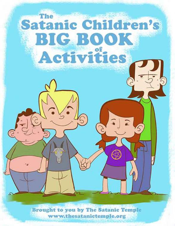 Kinderen hebben nu een satanistisch kleurboek
