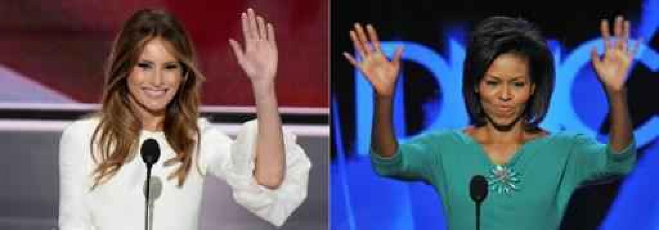 Medewerkster neemt verantwoordelijkheid voor plagiaat van Melania Trump