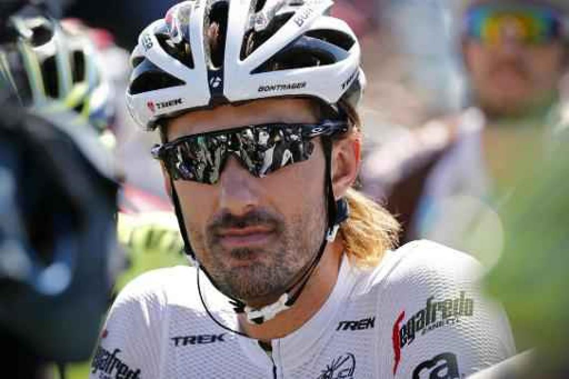 Fabian Cancellara geeft op in laatste Tour