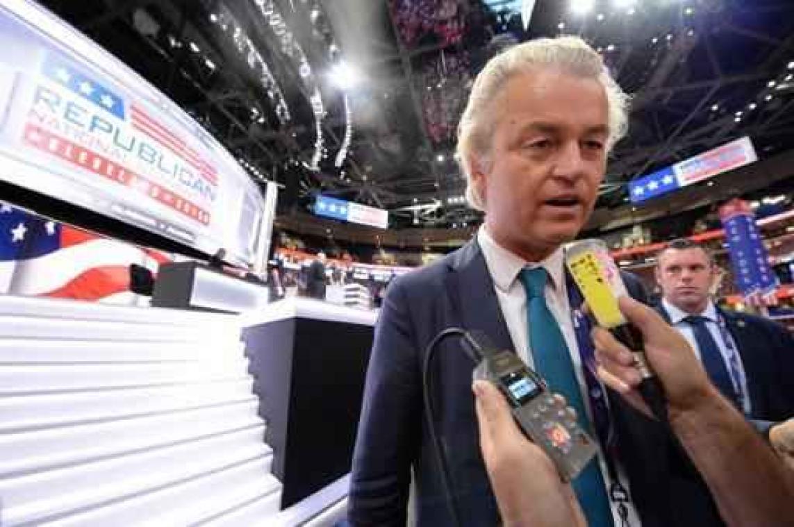 Race Witte Huis - Geert Wilders vergelijkt zichzelf met Donald Trump