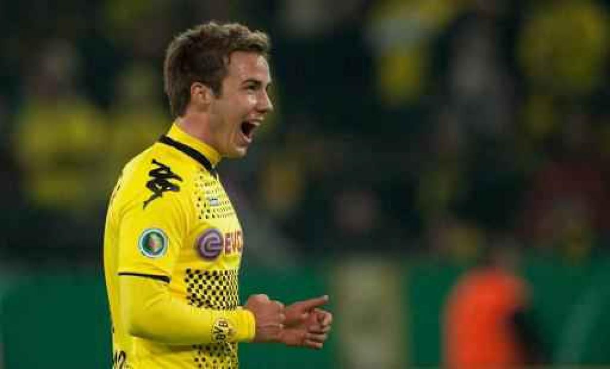 Mario Götze keert terug naar Borussia Dortmund
